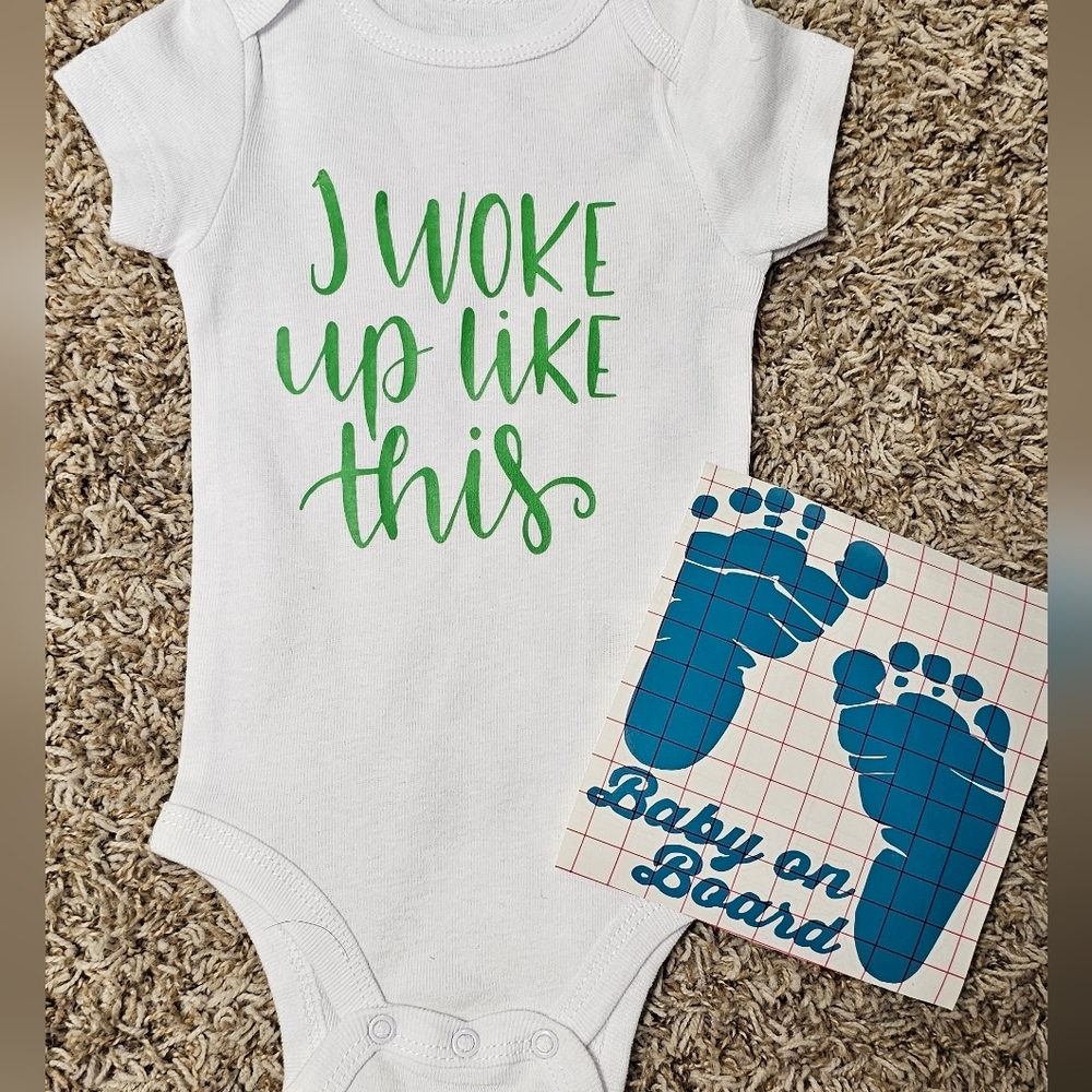 Handcrafted Infant Onsie Bundle - Picture 2 of 3
